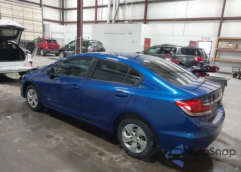 2013 Honda Civic Lx из США, поврежденный, VIN 19XFB2F53DE232379